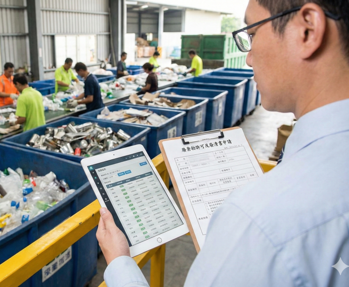 廢棄物清除處理許可及廢清書申請