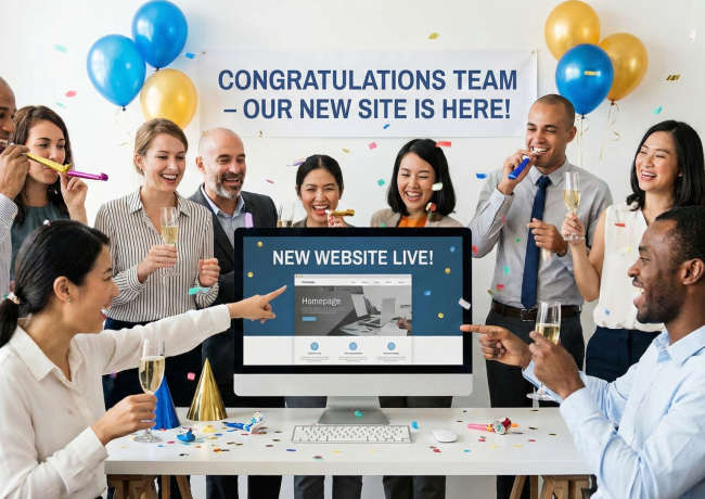 公司網站上線